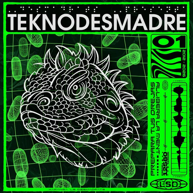 Portada del álbum de 'ls Desmadrats, 'Teknodesmadre'.