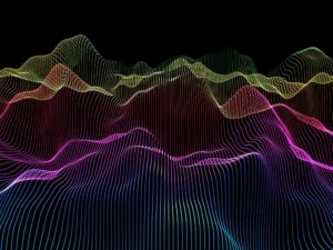 Imagen de ondas de sonido que representa los mejores plugins de ecualización de audio.