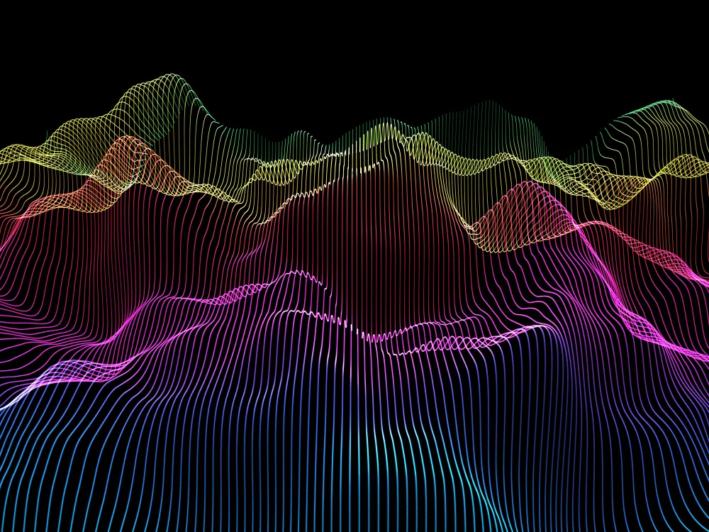 Imagen de ondas de sonido que representa los mejores plugins de ecualización de audio.